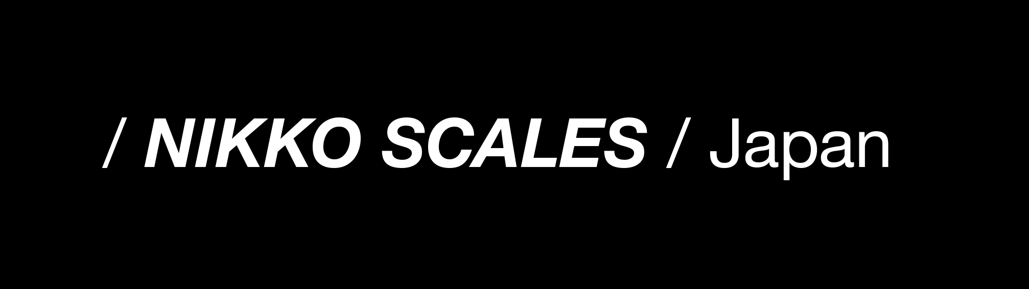 NIKKO SCALES Japan Corporation